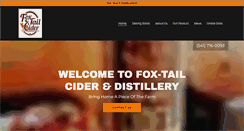 Desktop Screenshot of foxtailcider.com